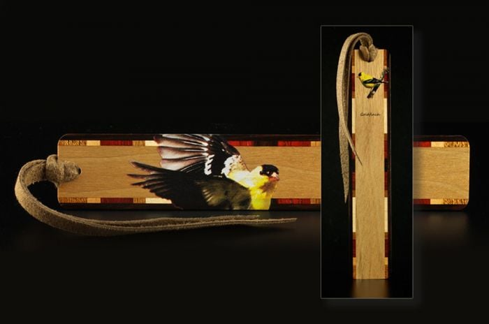 Goldfinch Wood Bookmark.