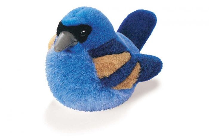 BLUE GROSSBEAK (Audubon Plush Bird). 