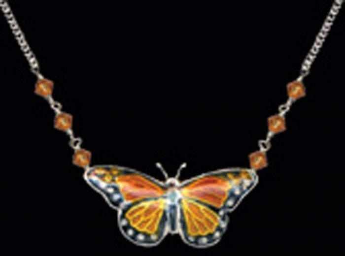Monarch Butterfly Necklace