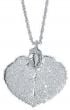 Aspen Leaf Silver Necklace