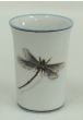 Dragonfly Decorative Porcelain Glass