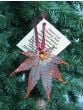 Japanese Maple Leaf Copper Ornament