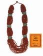 Tibetan Naga Tribal Necklace (Red).