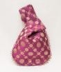 Pink & Gold Patterned Handbag