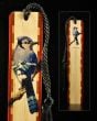 Blue Jay Wood Bookmark.