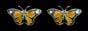 Monarch Butterfly Earrings (Post)