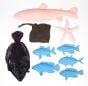 Saltwater Fish Printing Replica Collection (Set Of 9 Replicas)