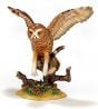 Barn Owl Bejeweled Enamel Trinket Box