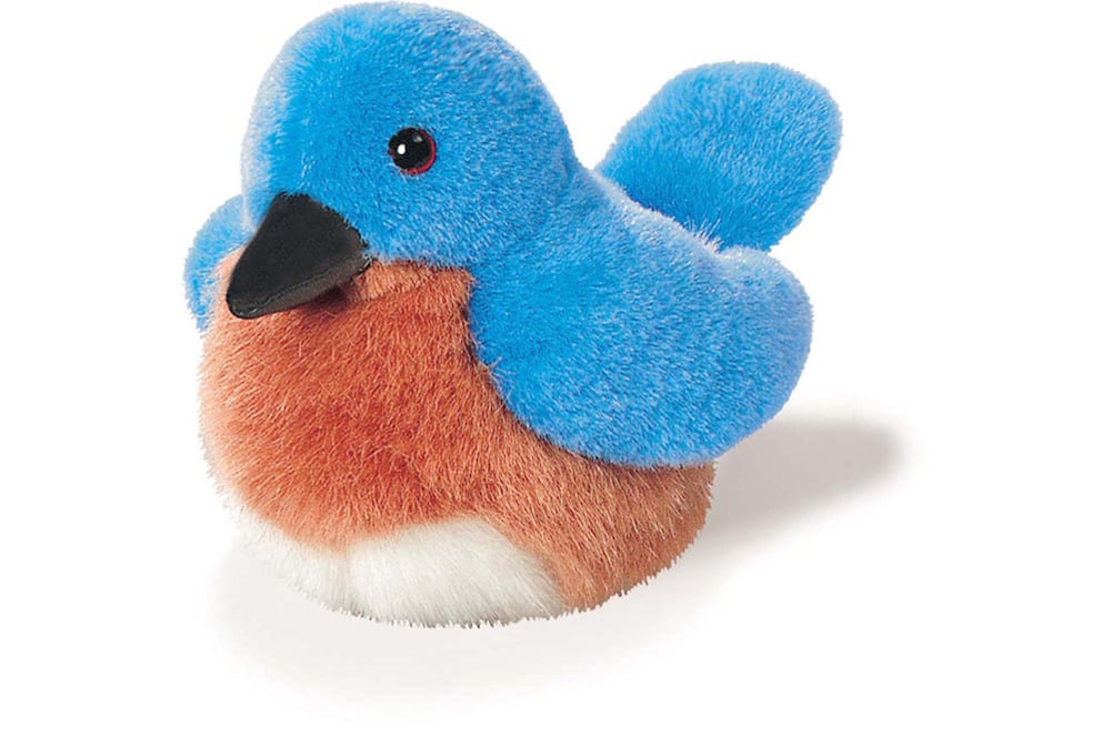 blue bird stuffed animal