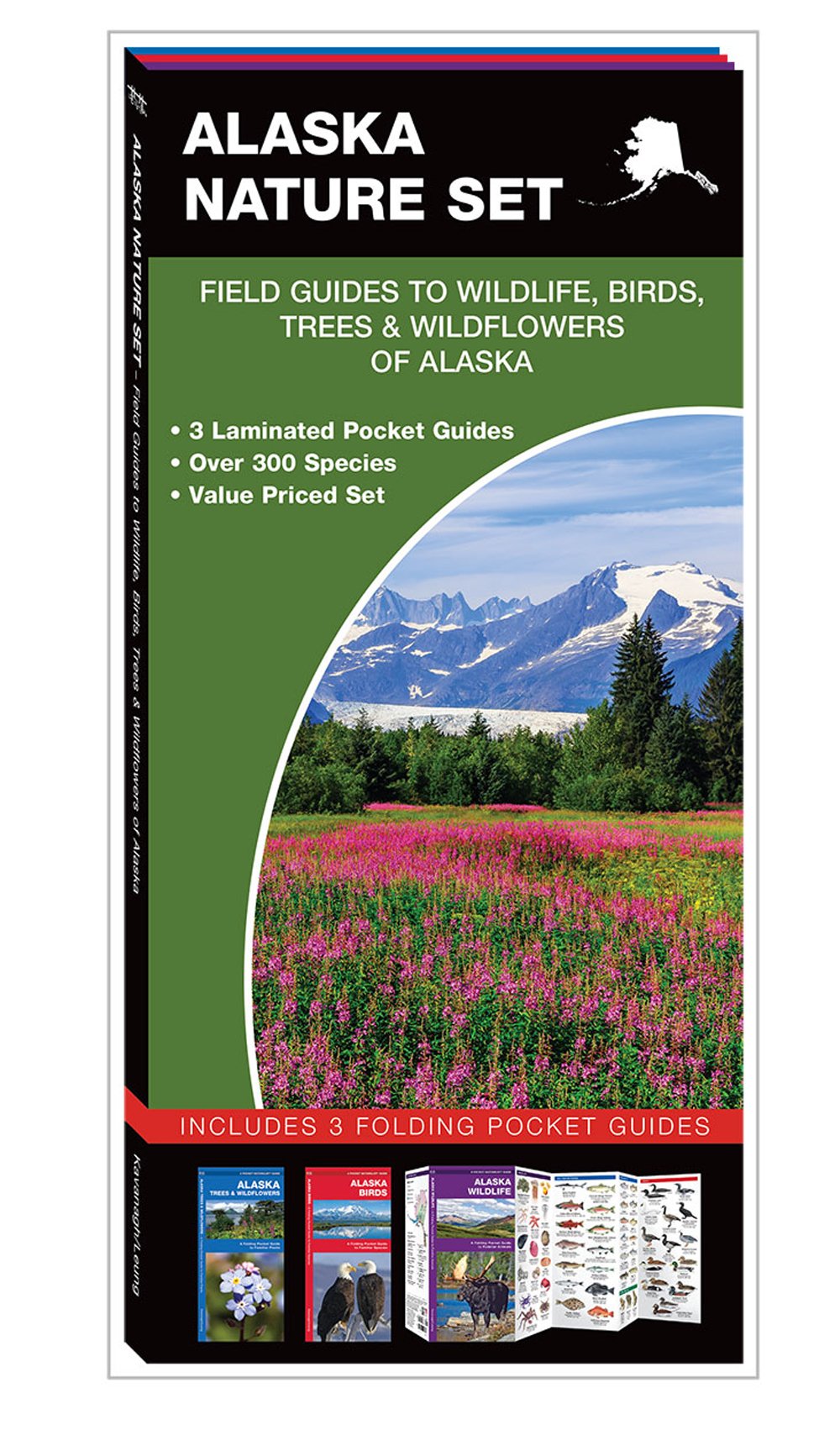 Alaska Nature Set: Field Guides to Wildlife, Birds, Trees & Wildflowers (Pocket Naturalist® Guide Set)