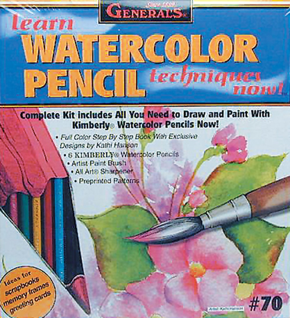 Learn Watercolor Pencil Techniques Kit