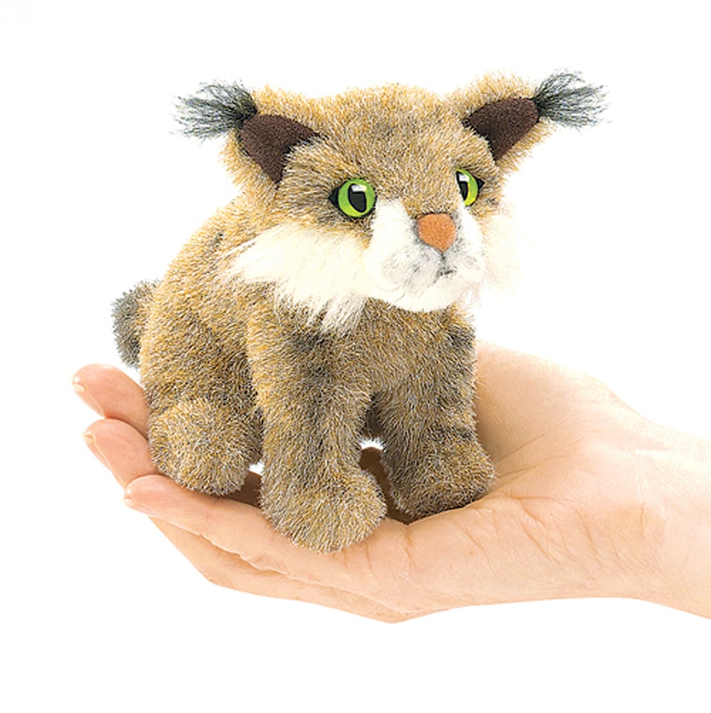 Bobcat Finger Puppet