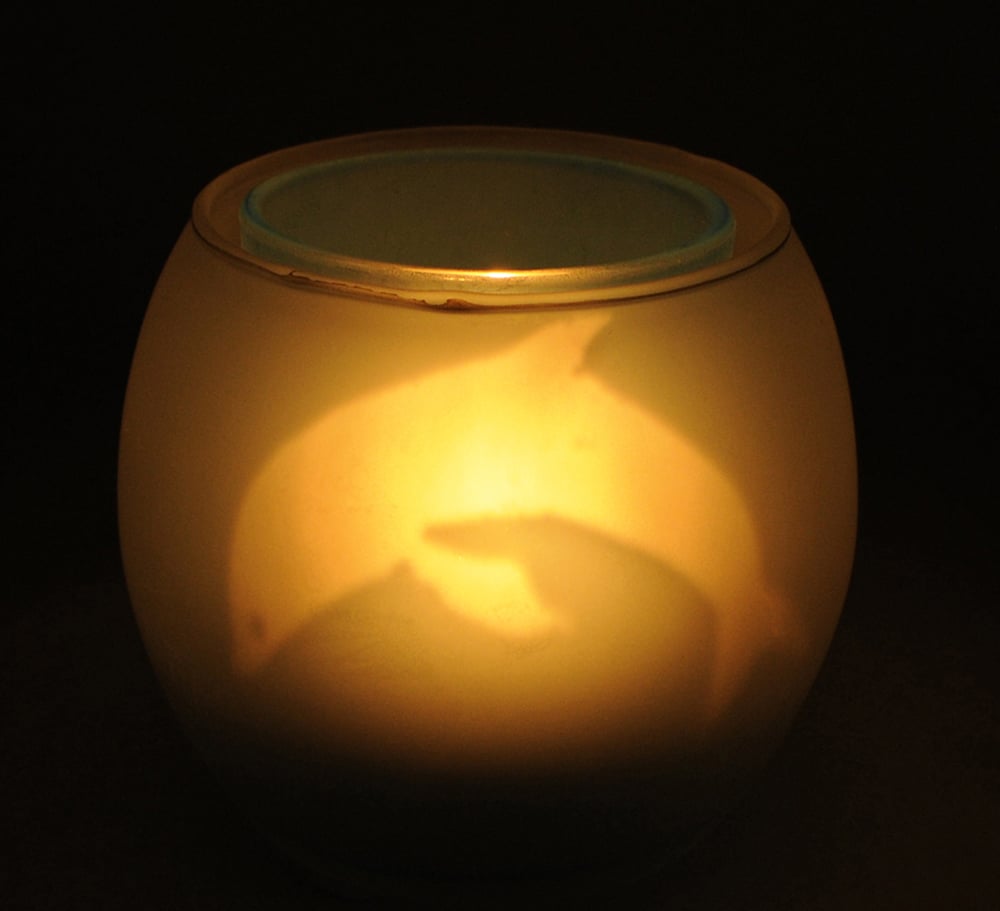 Dolphin Candle Holder