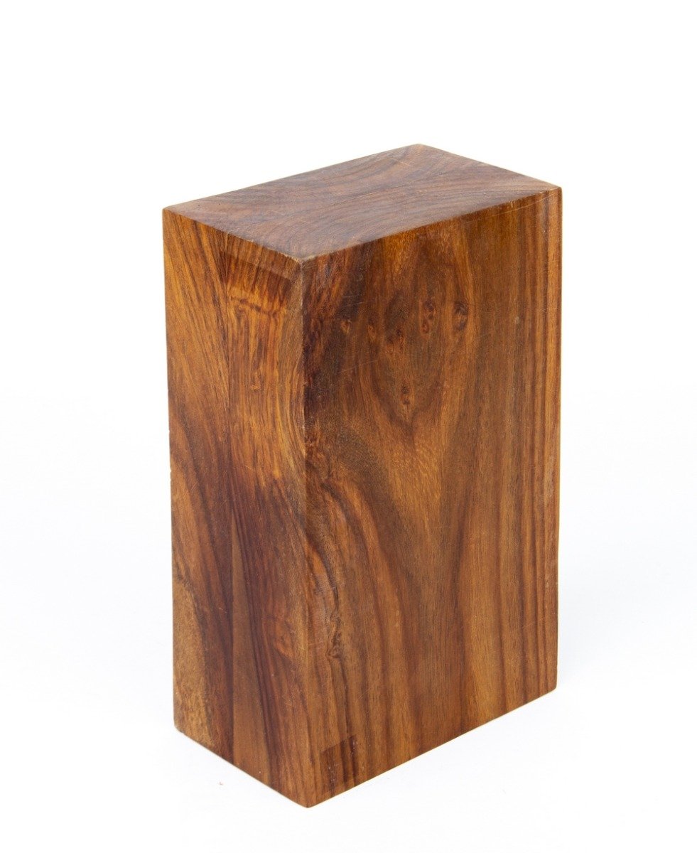 Wood Display Pillar (Smooth Cut, Rectangular)