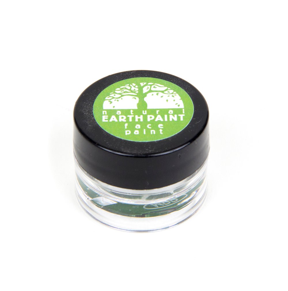 Earth Clay Face Paint Jar: Green
