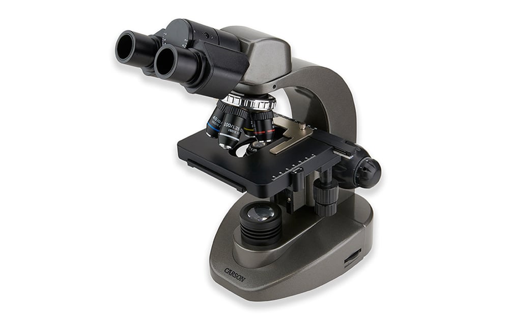 Carson Compound Binocular Microscope (40x1600x)
