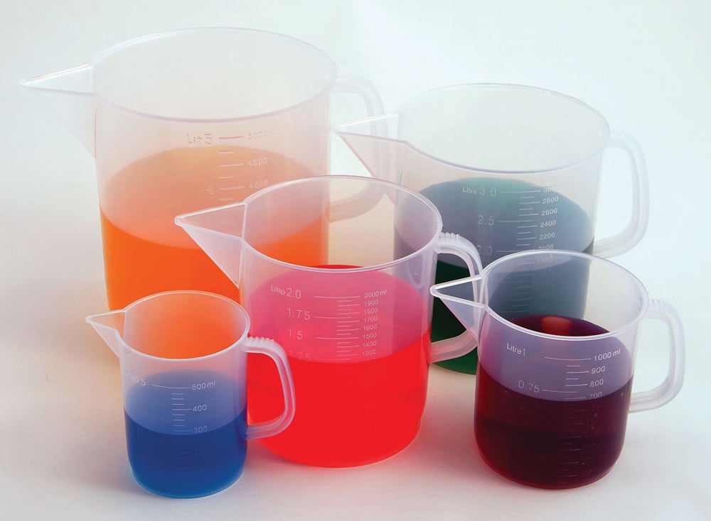 Handled Beaker Collection (Discounted Set of 5 Sizes)