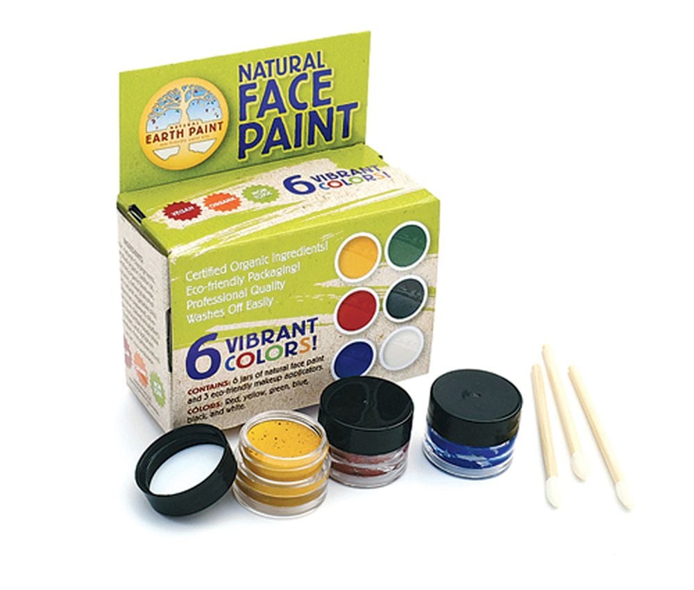 Natural Face Paint Kit by Natural Earth Paint - What's Good