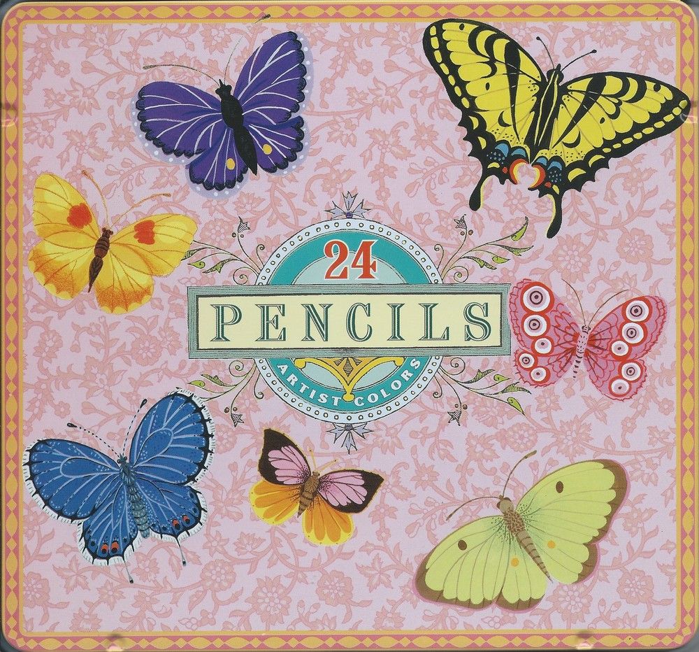 Butterflies Young Artist Sketchbook & Pencil Set