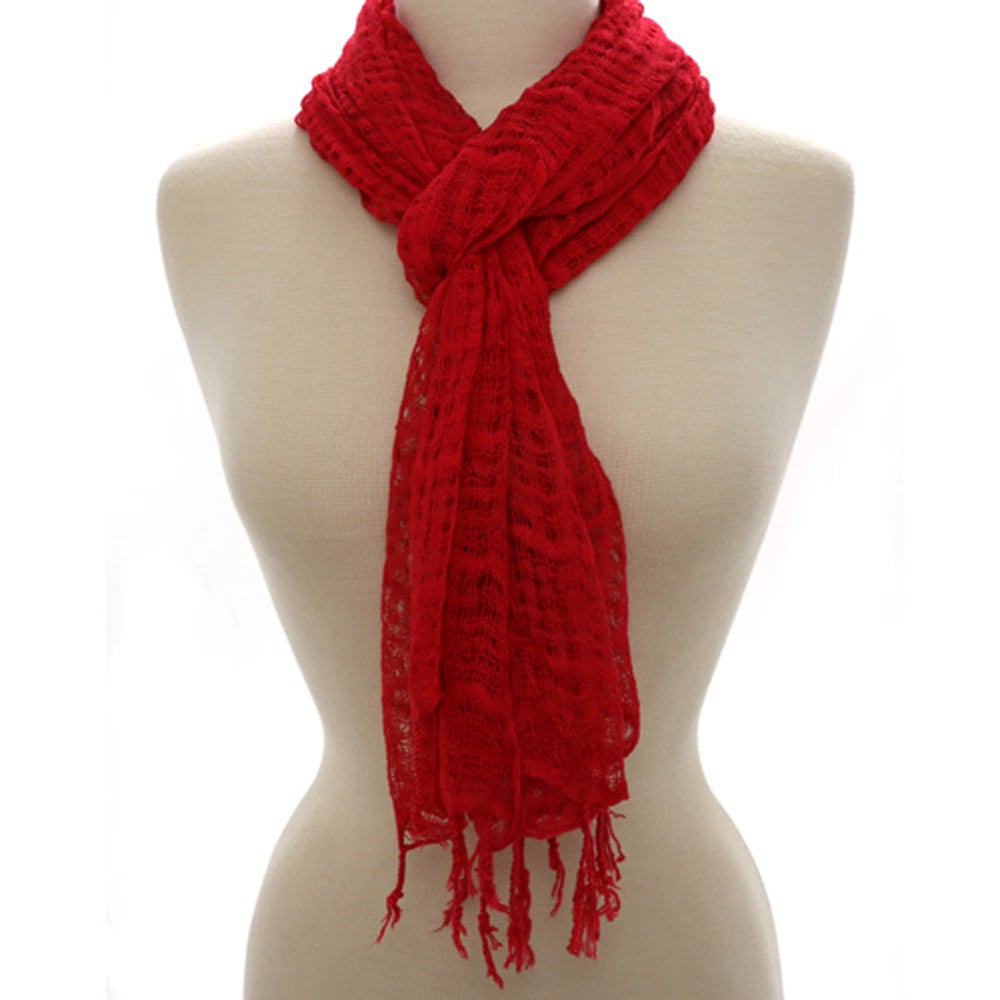 Indonesian Scarf (Red)