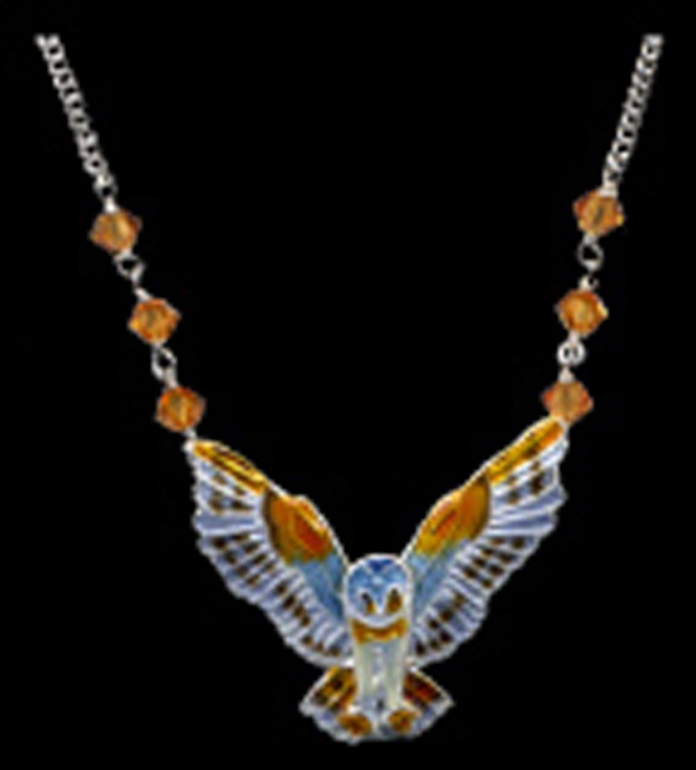 Barn Owl Necklace