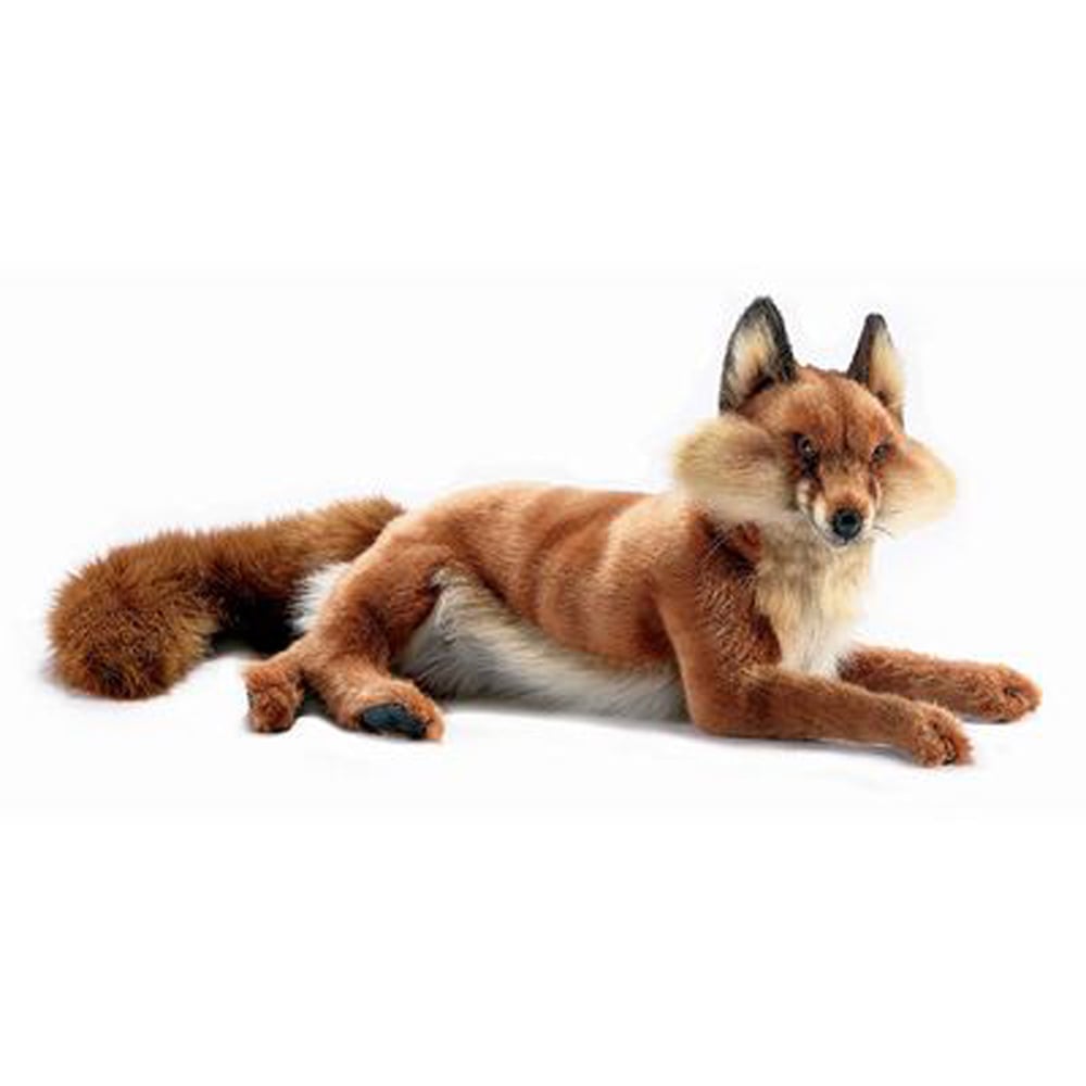 Red Fox, Lying (Hansa Plush)