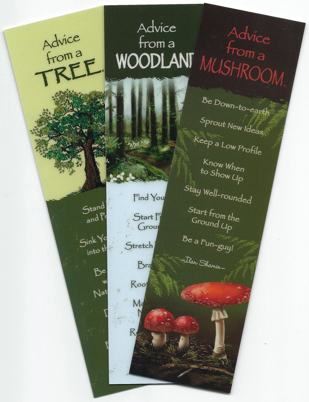 "Advice From™..." the Forest (Bookmark Set Of 3)
